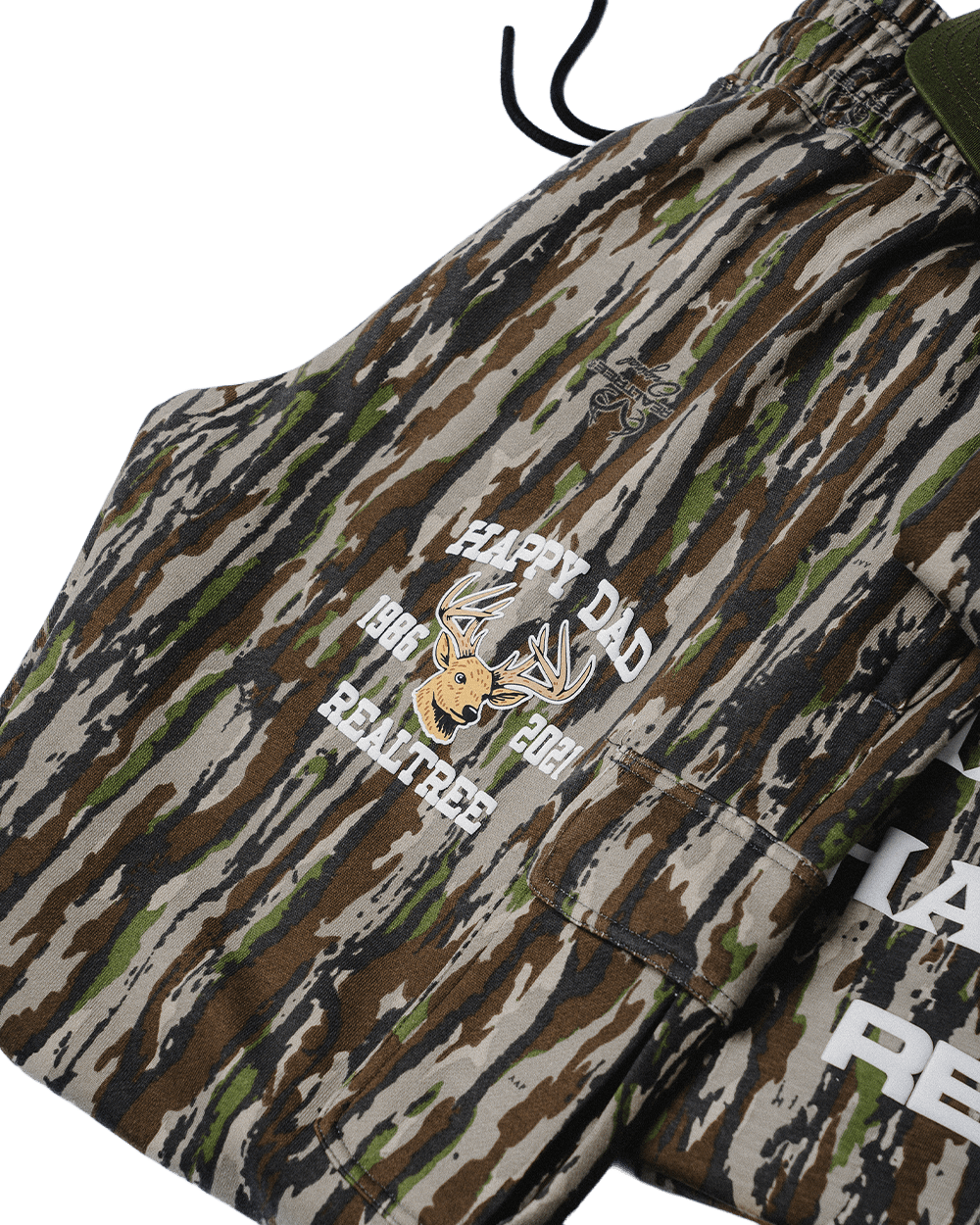 Happy Dad x REALTREE Deer Cargo Sweatpants