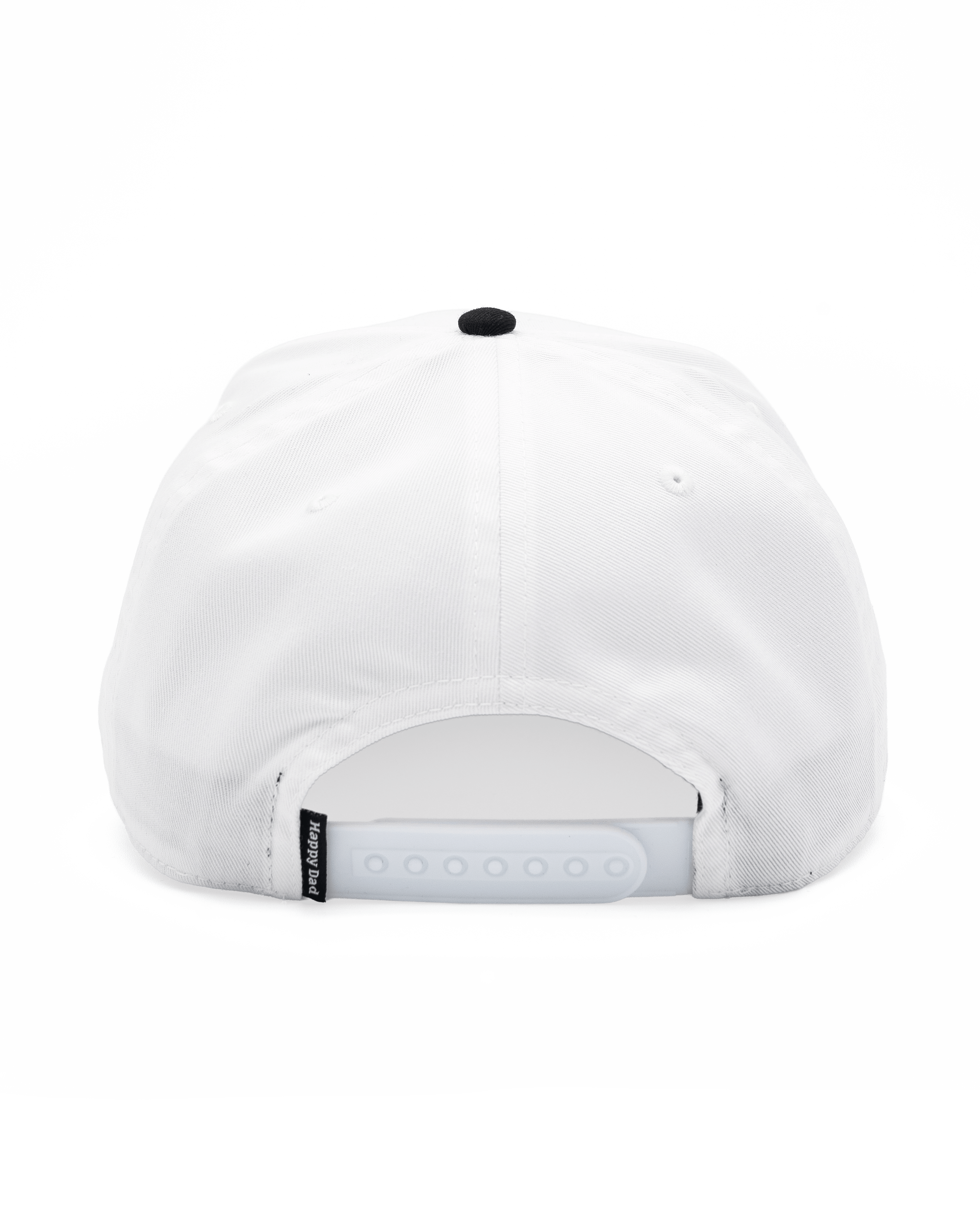 Happy Dad 2-Tone Hat (White/Black)