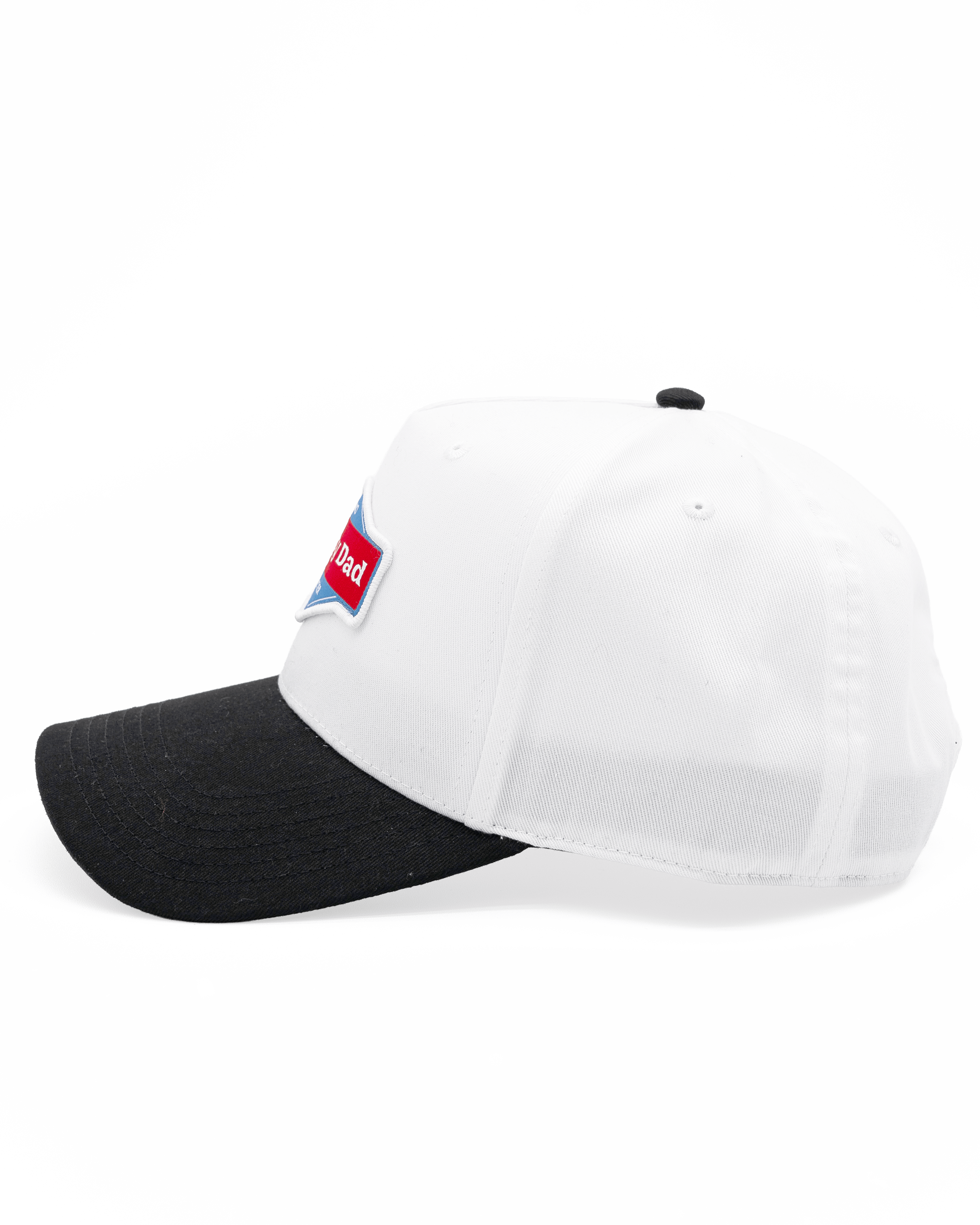 Happy Dad 2-Tone Hat (White/Black)