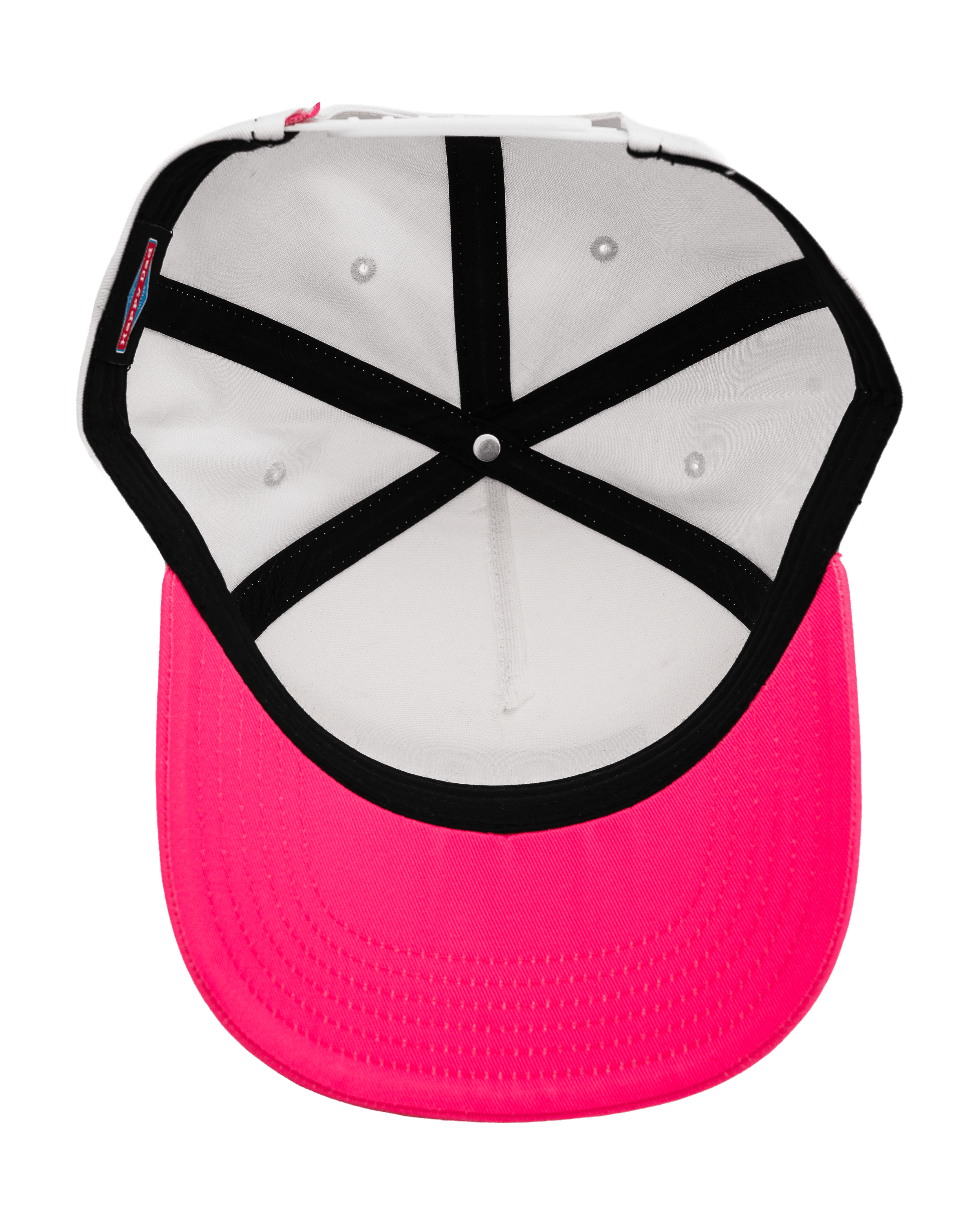 Happy Dad 2-Tone Hat (White/Pink)