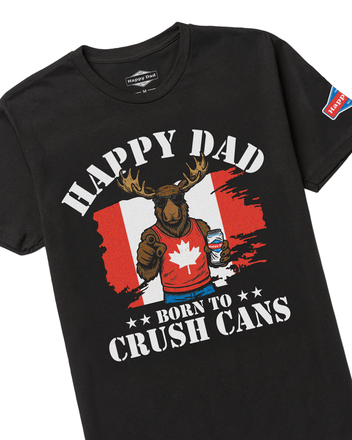 Canada Born to Crush Tee