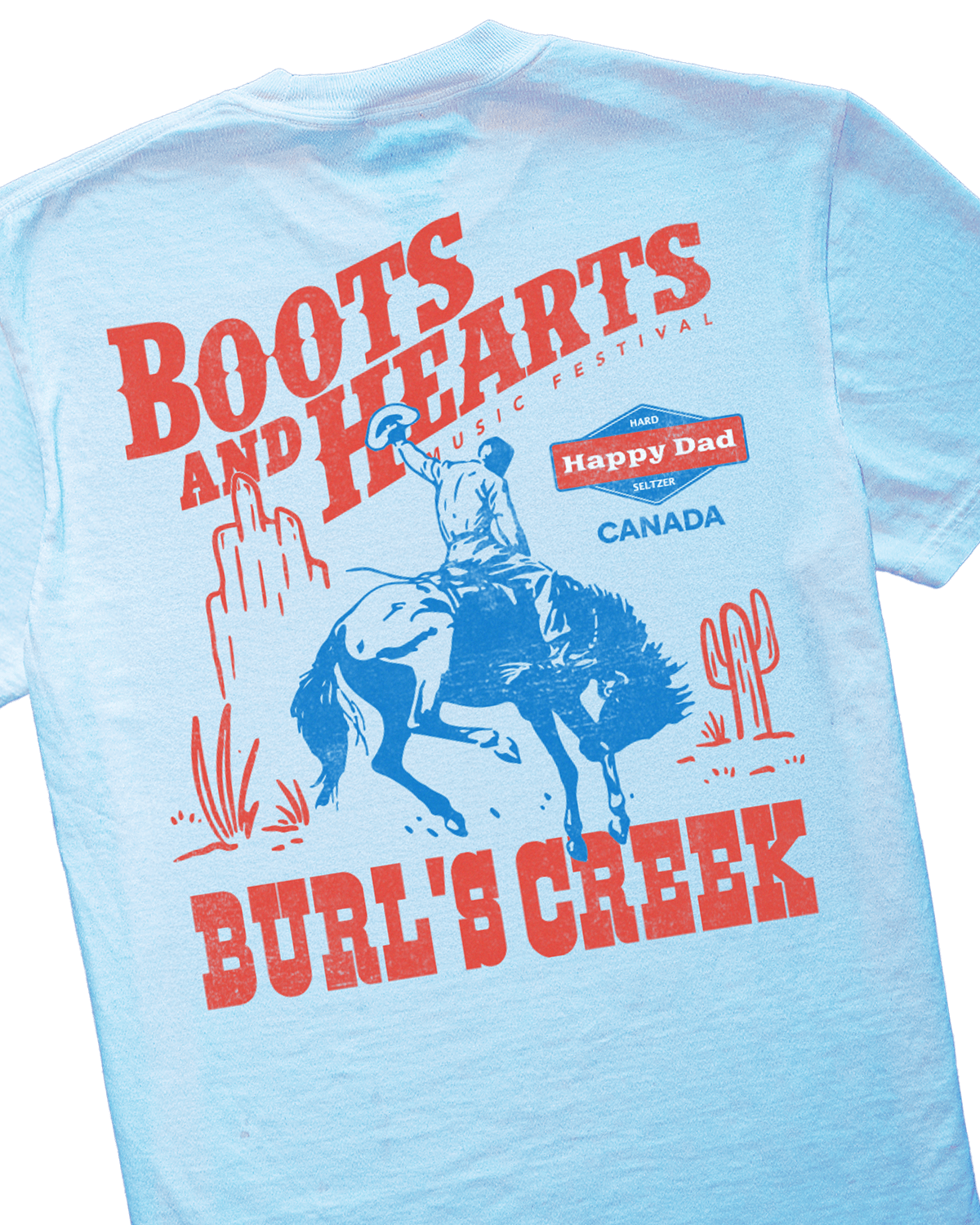Happy Dad x Boots & Hearts Burl's Creek Tee