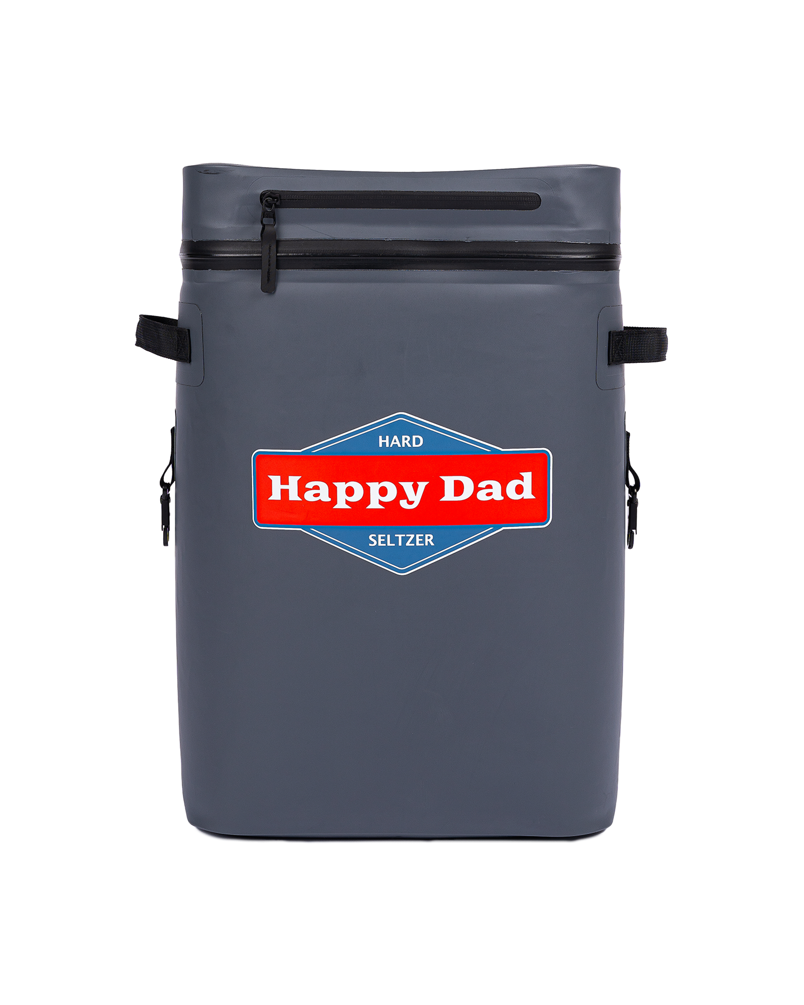 Happy Dad Cooler Backpack (Grey)