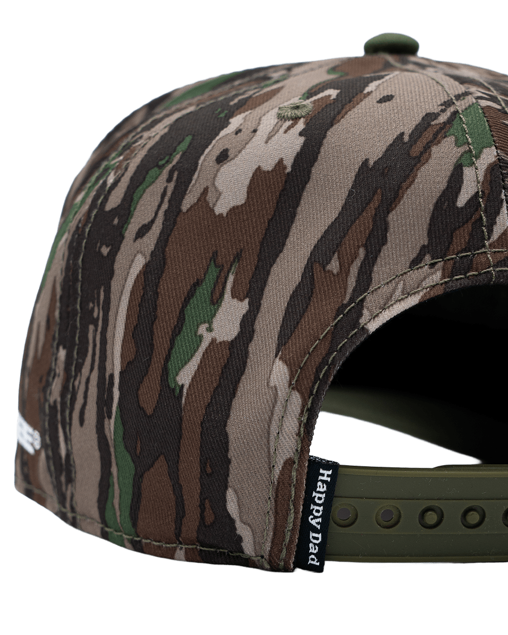 Happy Dad x REALTREE Camo 2-Tone Snapback (Green)