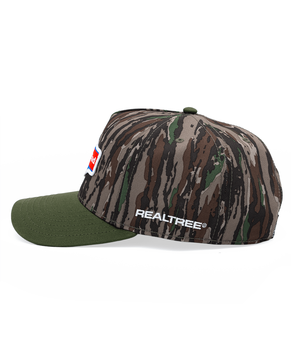 Happy Dad x REALTREE Camo 2-Tone Snapback (Green)