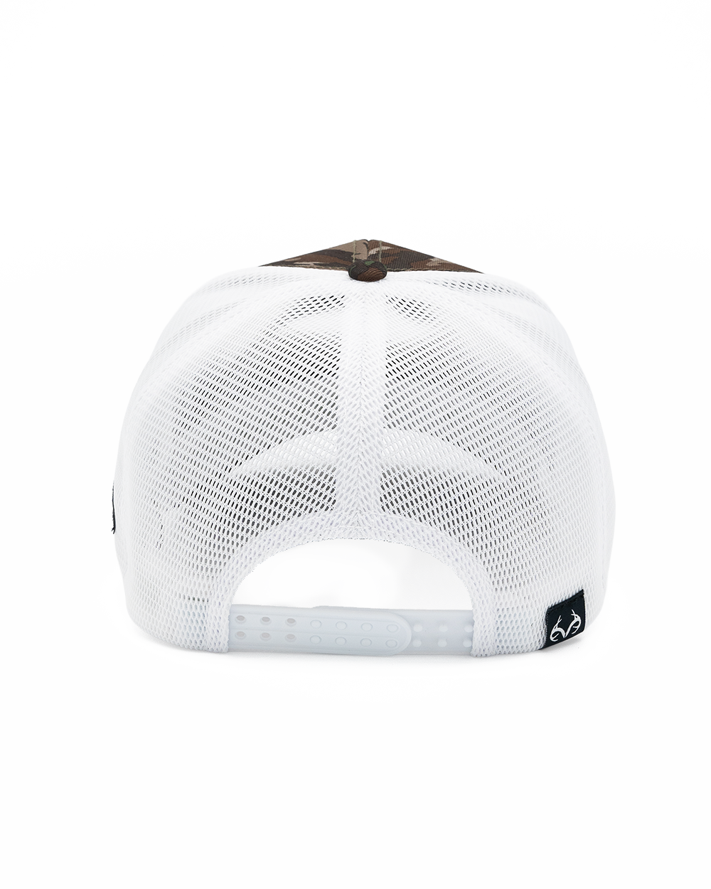 Happy Dad x REALTREE Performance Trucker Hat (Camo/White)