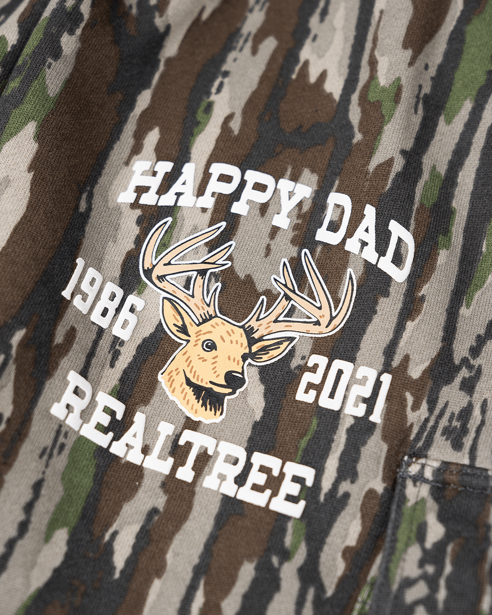 Happy Dad x REALTREE Deer Cargo Sweatpants