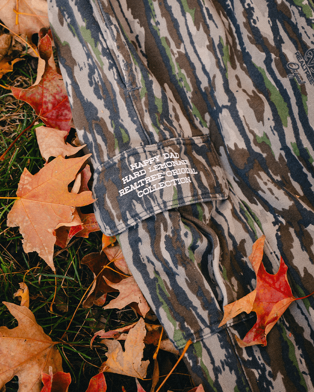 Happy Dad x REALTREE Deer Cargo Sweatpants