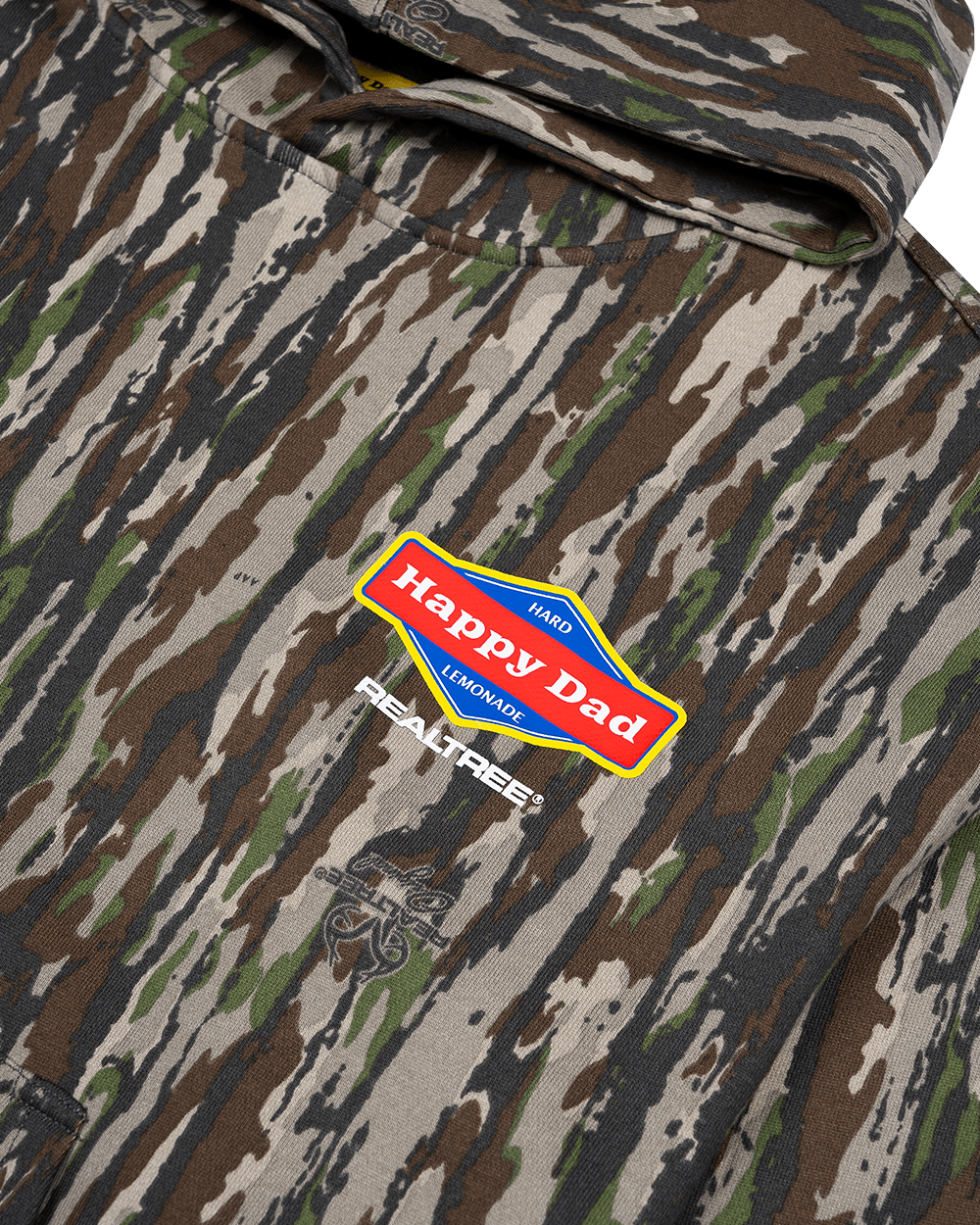 Happy Dad x REALTREE Logo Repeat Hoodie