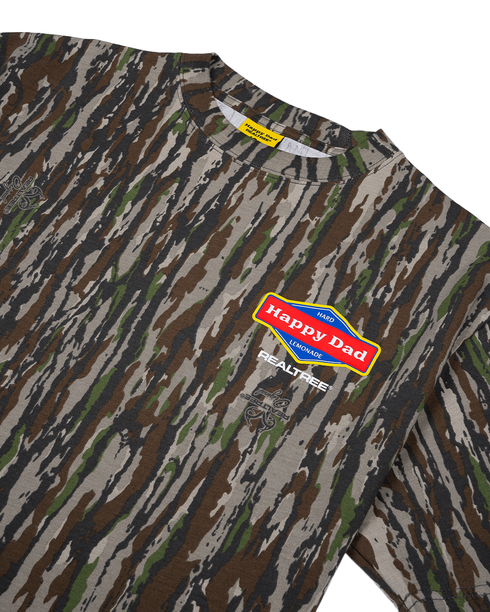 Happy Dad x REALTREE Logo Repeat Tee